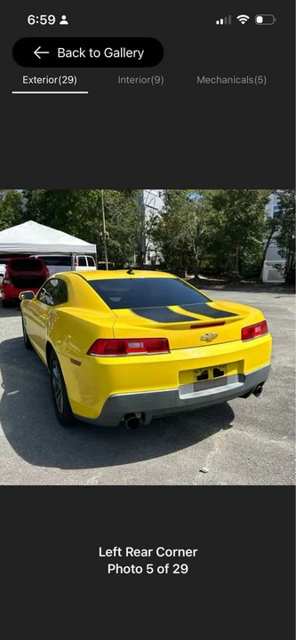 2014 Chevrolet Camaro 5th Gen - Image 2 of 7