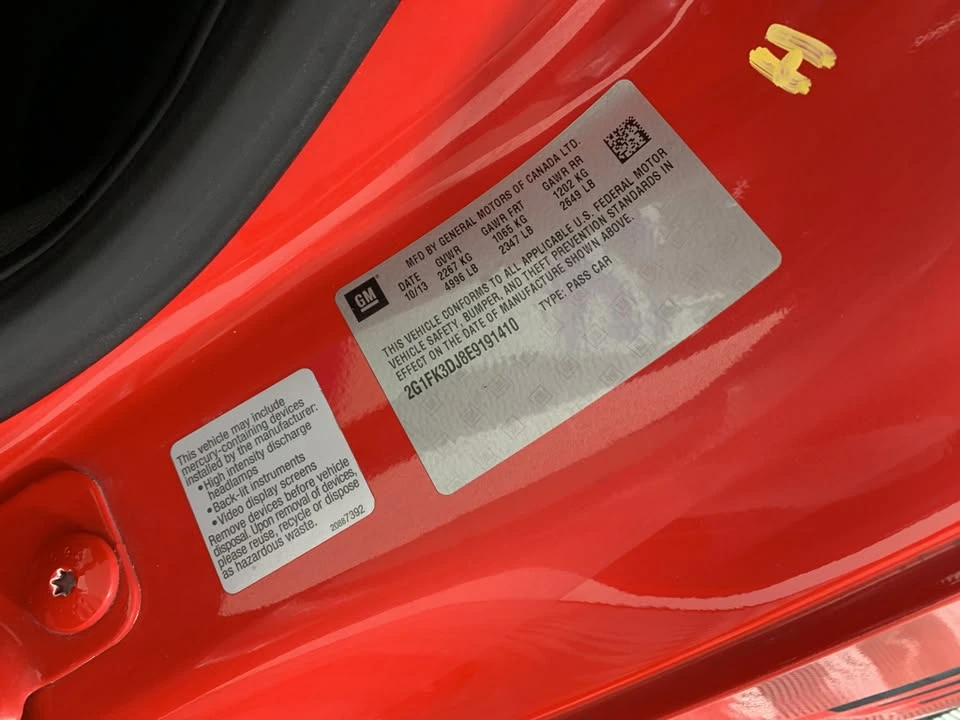 2014 Chevrolet Camaro SS 5th Gen - Image 12 of 20