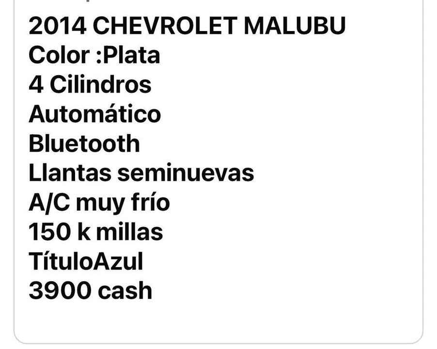 2014 Chevrolet Malibu - Image 3 of 20