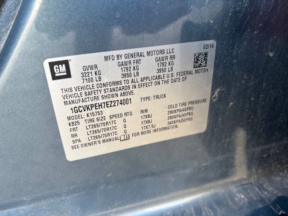 2014 Chevrolet Silverado 3rd Gen - Image 19 of 19