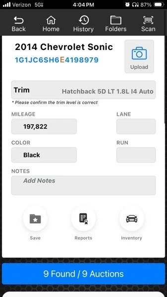 2014 Chevrolet Aveo/Sonic - Image 17 of 18