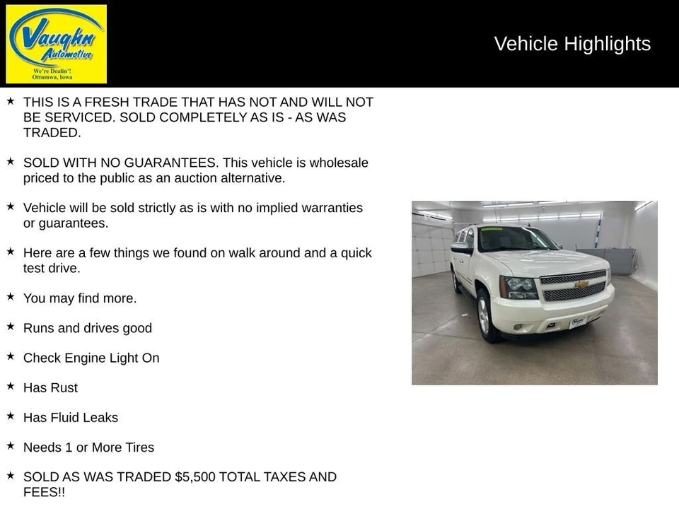 2014 Chevrolet Suburban 10th Gen - Image 2 of 12