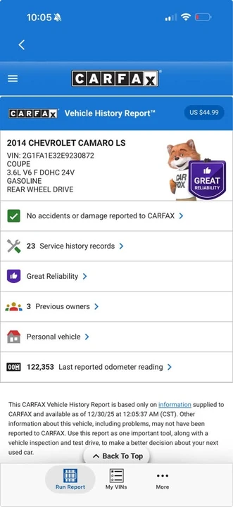 2014 Chevrolet Camaro 5th Gen - Image 18 of 19