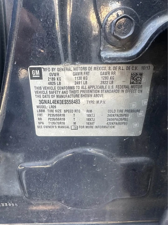 2014 Chevrolet Equinox - Image 16 of 16