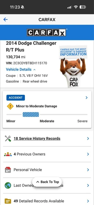 2014 Dodge Challenger 3rd Gen - Image 17 of 17