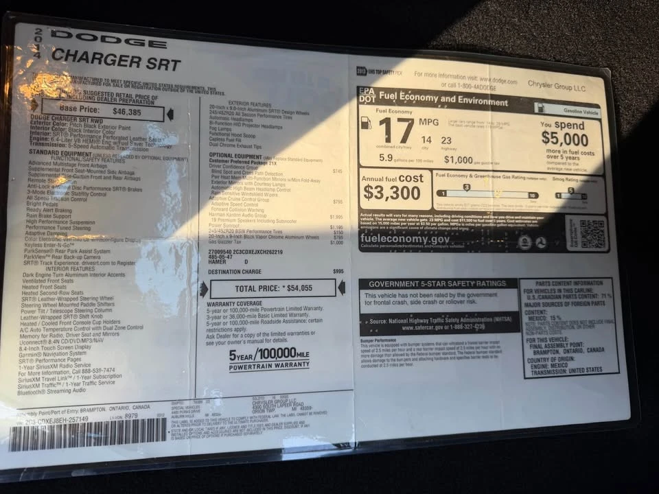 2014 Dodge Charger SRT & 392 7th Gen - Image 20 of 20