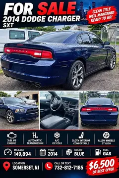 2014 Dodge Charger SXT Sedan 4D