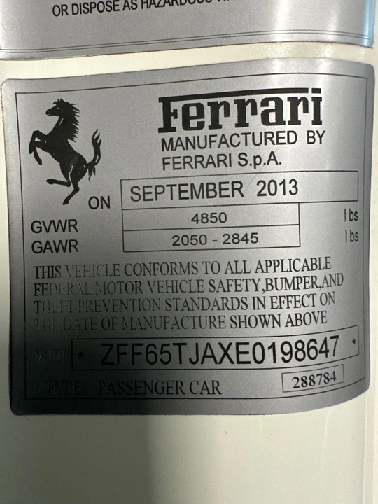 2014 Ferrari California - Image 16 of 21