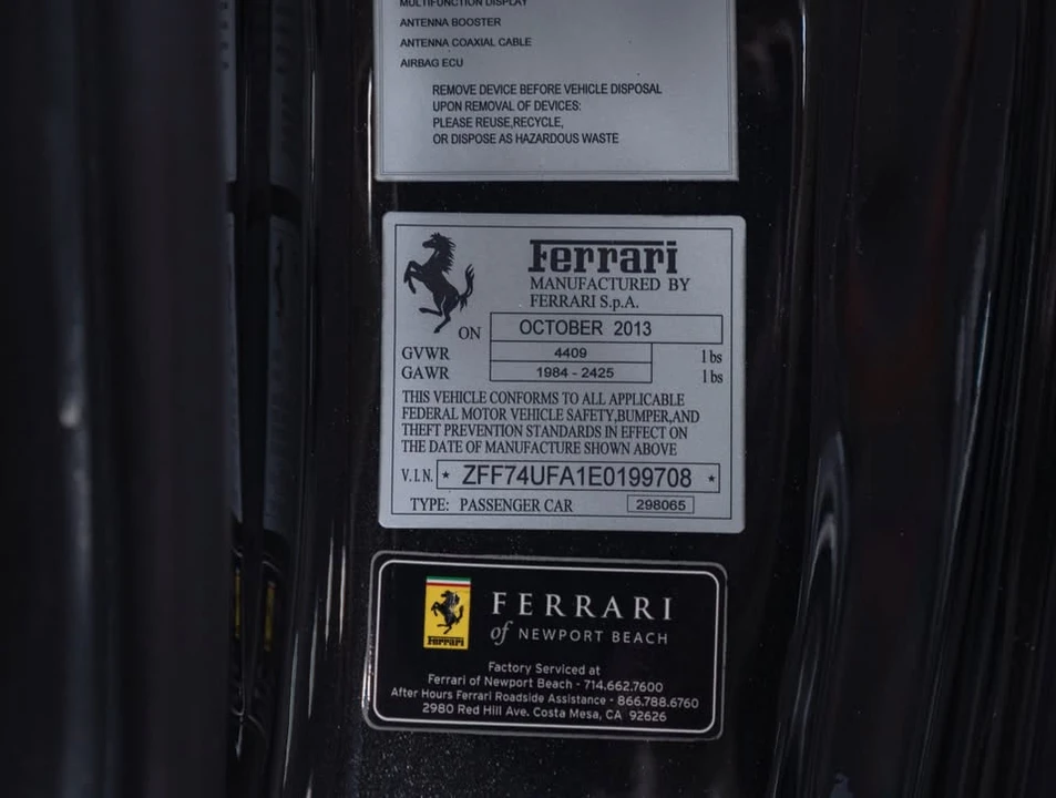 2014 Ferrari F12berlinetta - Image 20 of 20