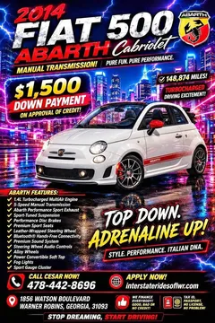 2014 Fiat 500 Abarth Cabriolet