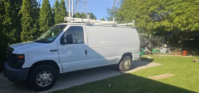 2014 Ford E150 Cargo Extended Van 3D