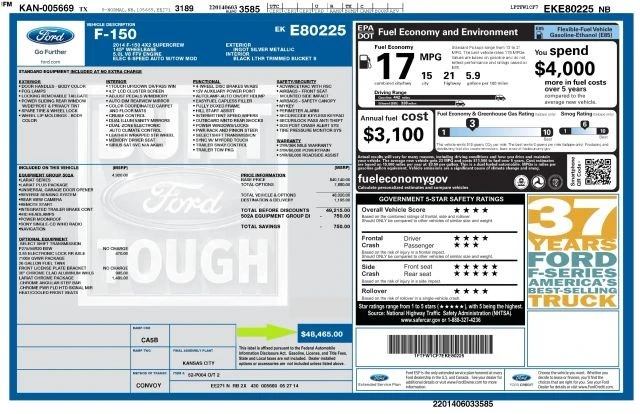 2014 Ford F-150 12th Gen - Image 19 of 19
