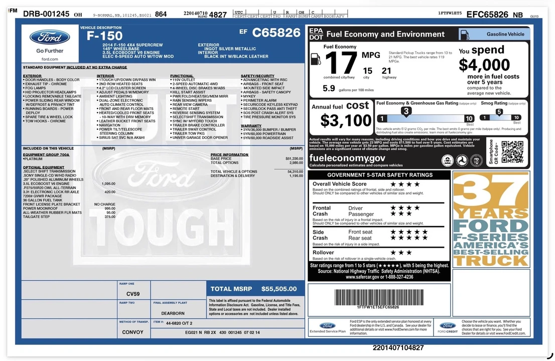 2014 Ford F-150 12th Gen - Image 20 of 22