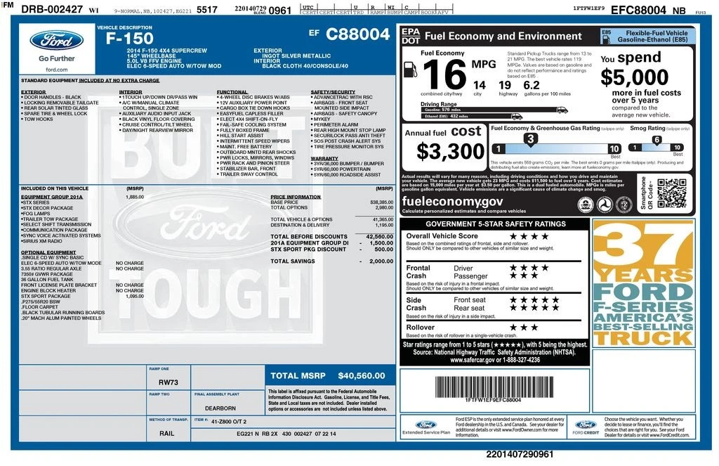 2014 Ford F-150 12th Gen - Image 4 of 12