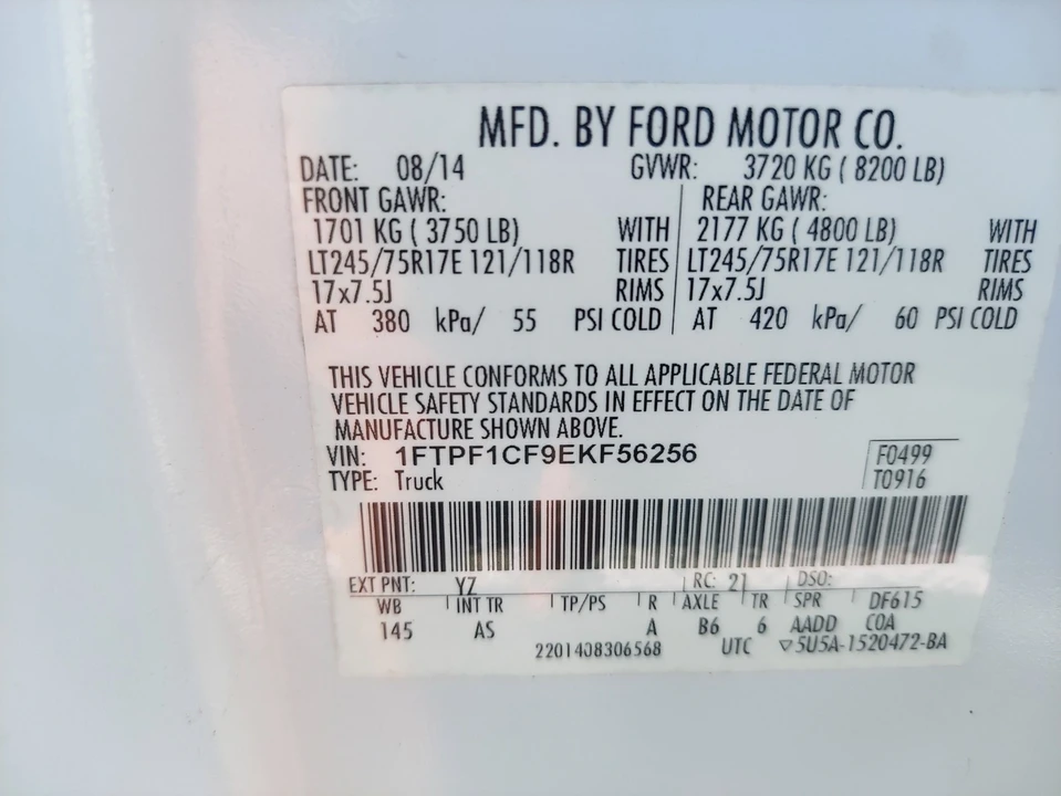 2014 Ford F-150 12th Gen - Image 18 of 21