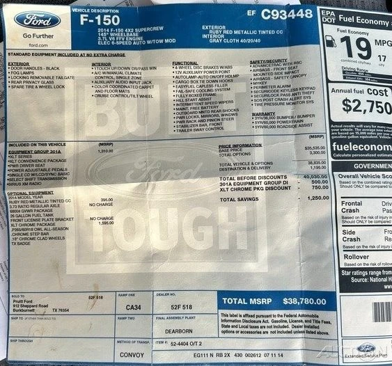 2014 Ford F-150 12th Gen - Image 5 of 12