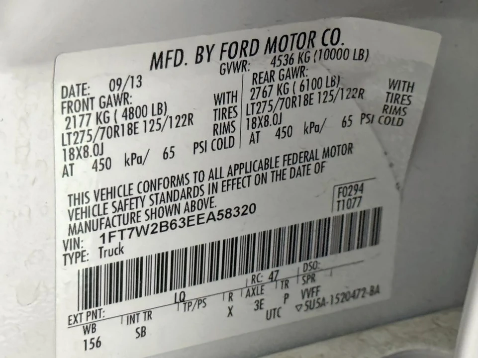 2014 Ford Super Duty 3rd Gen - Image 28 of 28