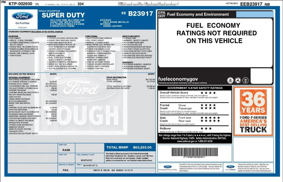 2014 Ford Super Duty 3rd Gen - Image 4 of 12