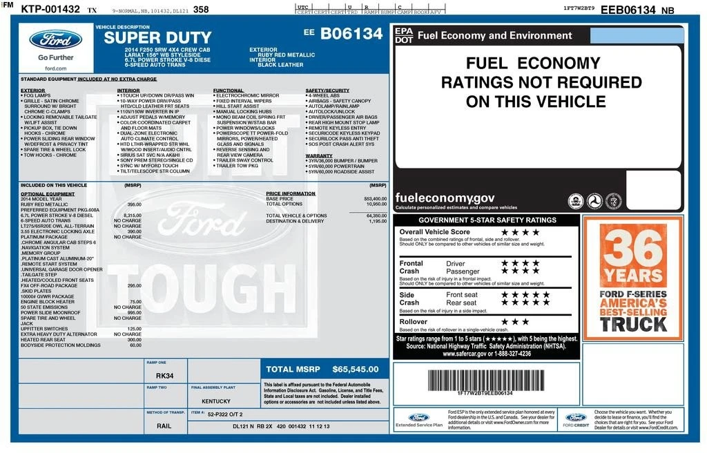 2014 Ford Super Duty 3rd Gen - Image 2 of 2