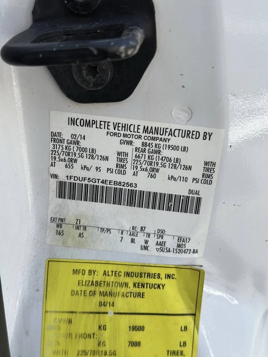 2014 Ford Super Duty 4th Gen - Image 14 of 15