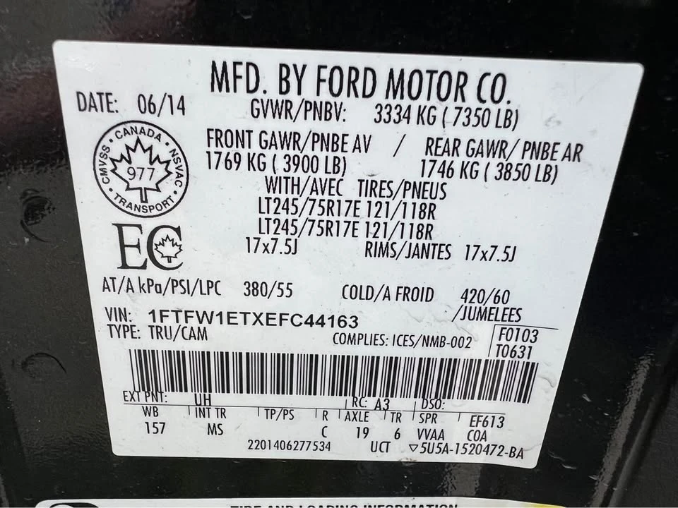 2014 Ford F-150 12th Gen - Image 16 of 16