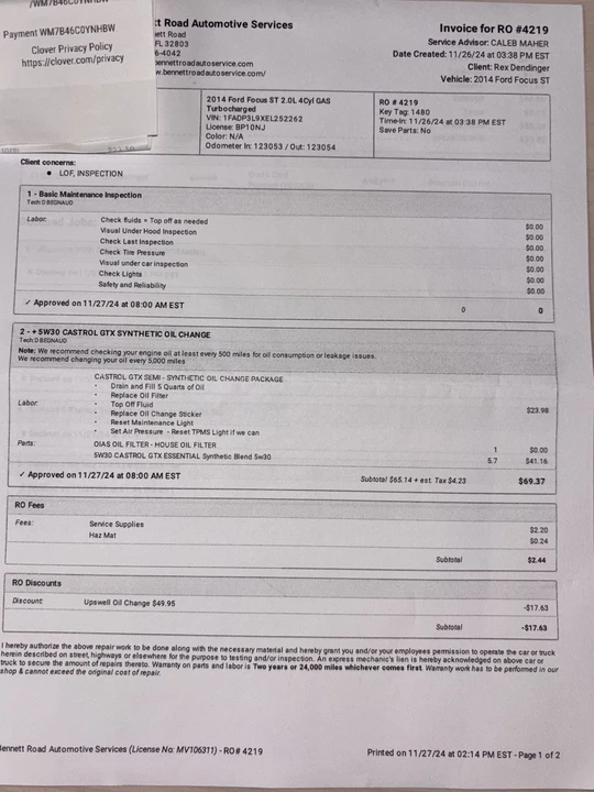 2014 Ford Focus 3rd Gen - Image 16 of 18