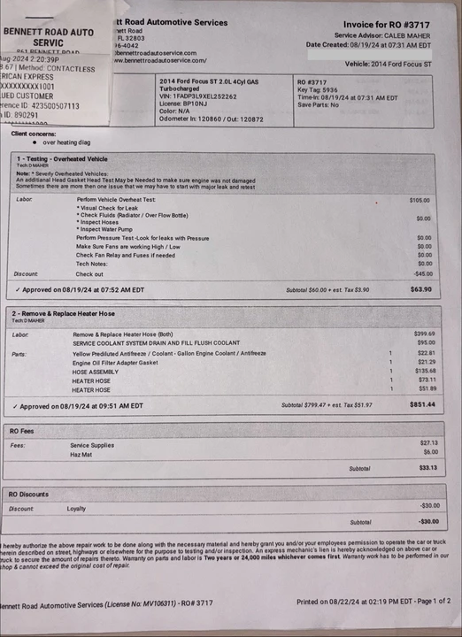 2014 Ford Focus 3rd Gen - Image 14 of 18