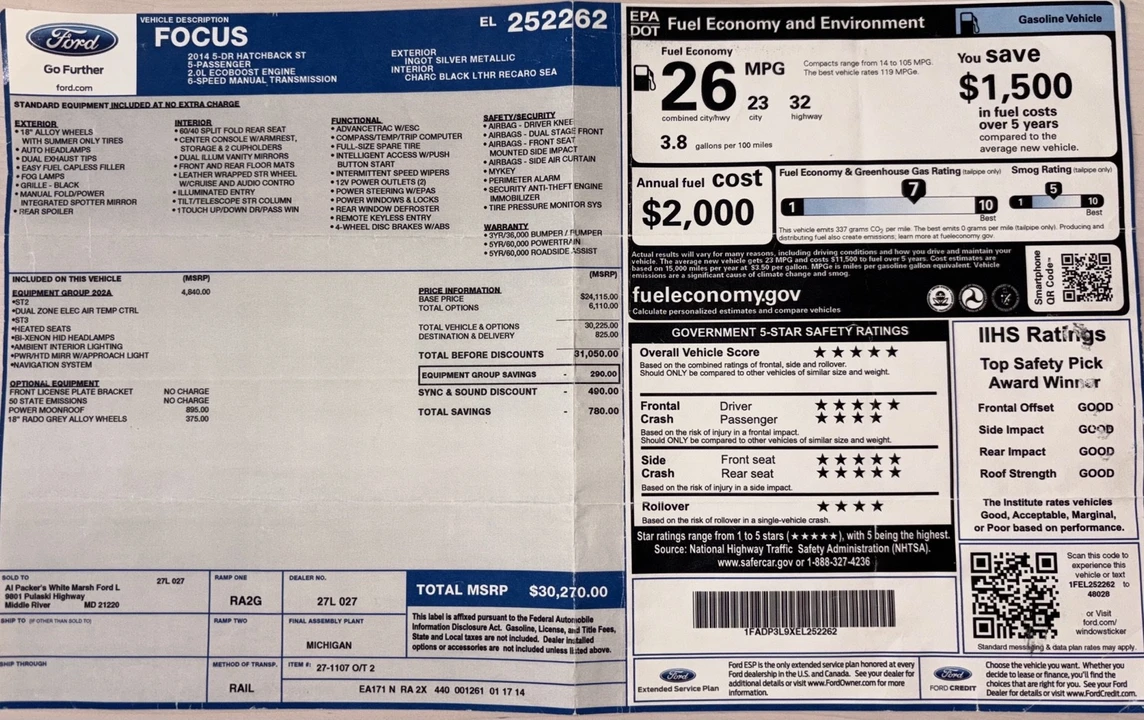 2014 Ford Focus 3rd Gen - Image 10 of 18