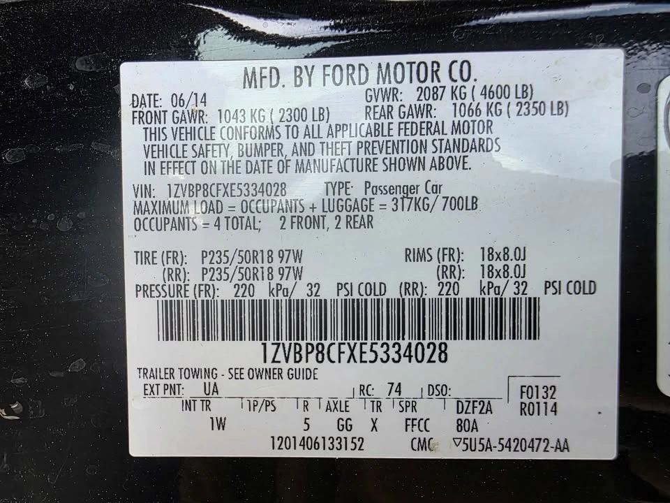 2014 Ford S197 Mustang GT - Image 10 of 15