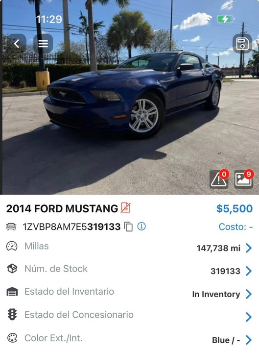 2014 Ford S197 Mustang - Image 2 of 8