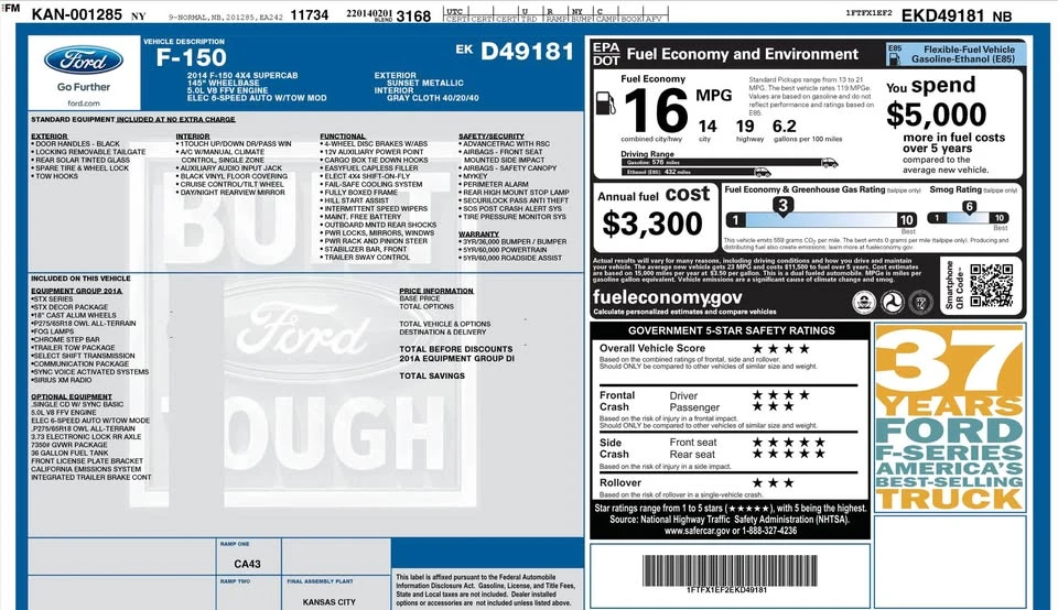 2014 Ford F-150 12th Gen - Image 15 of 17