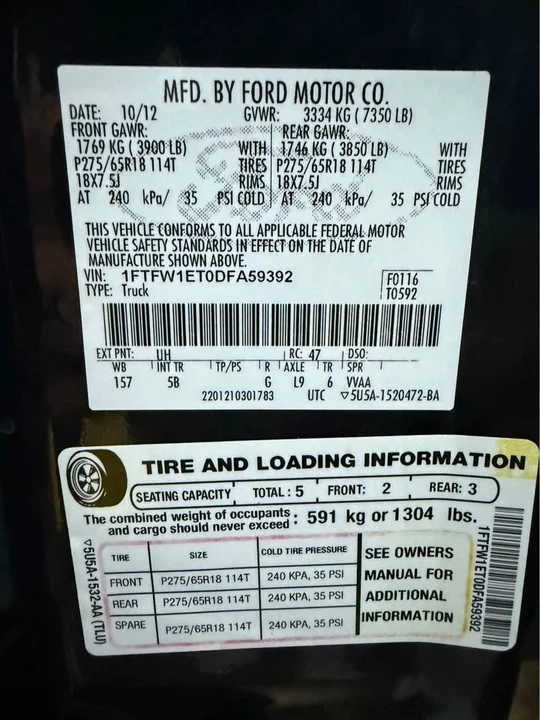 2014 Ford F-150 12th Gen - Image 11 of 11