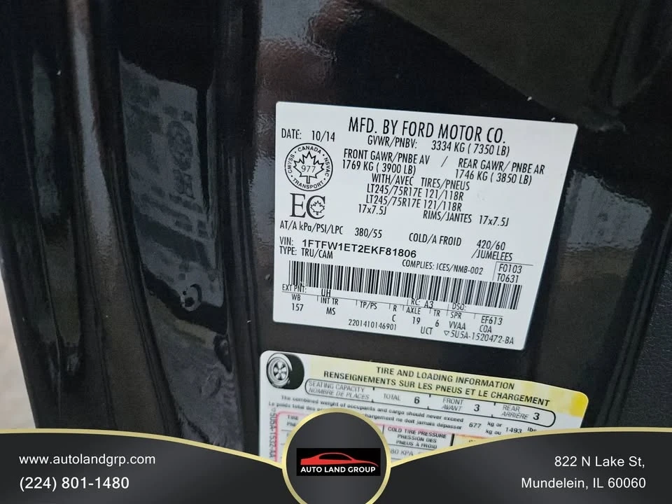 2014 Ford F-150 12th Gen - Image 17 of 20