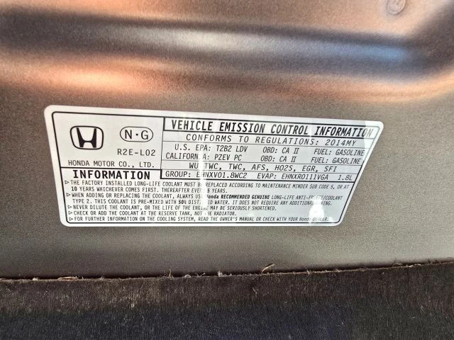 2014 Honda Civic 9th Gen - Image 15 of 21