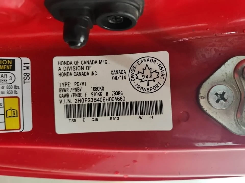 2014 Honda Civic 9th Gen - Image 19 of 20