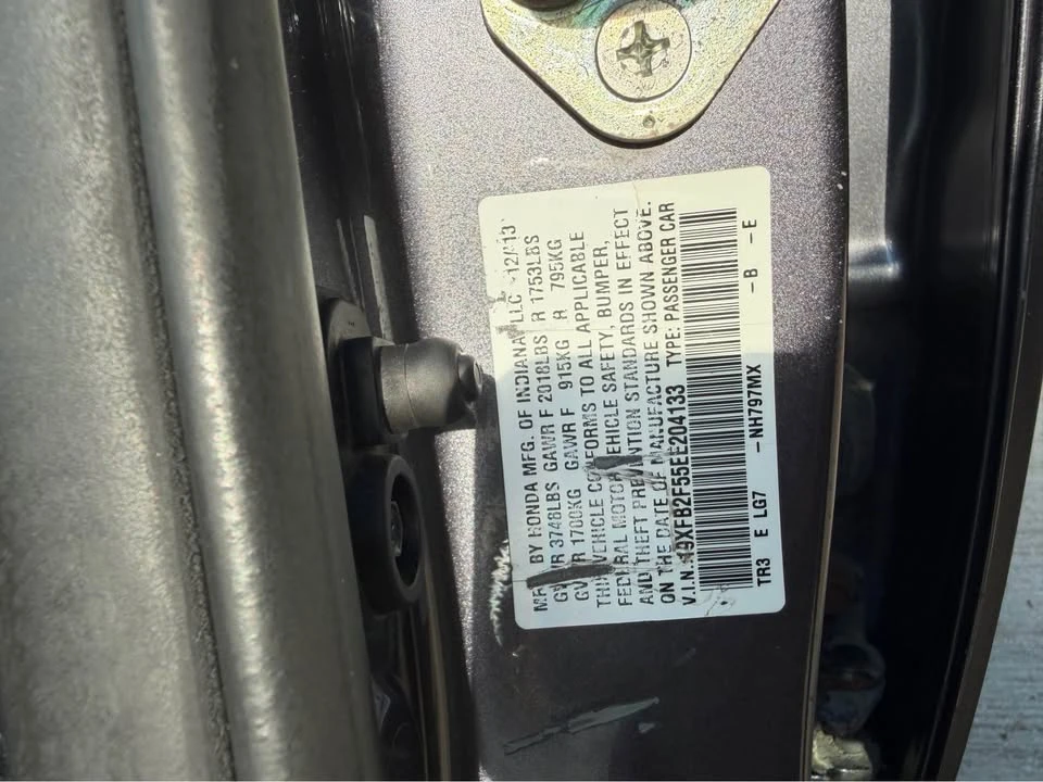 2014 Honda Civic 9th Gen - Image 18 of 18