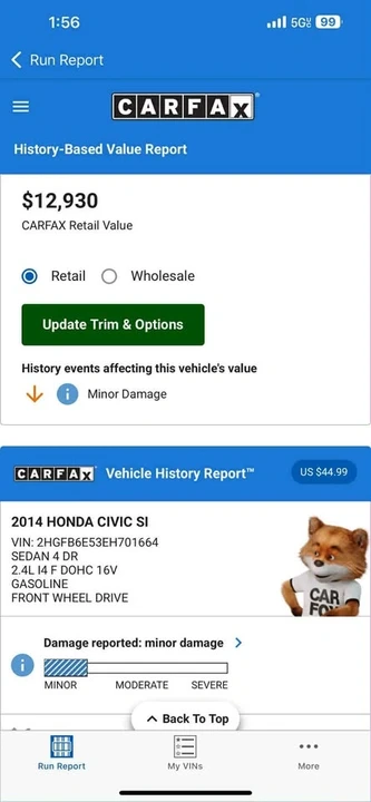 2014 Honda Civic Si 9th Gen - Image 16 of 16