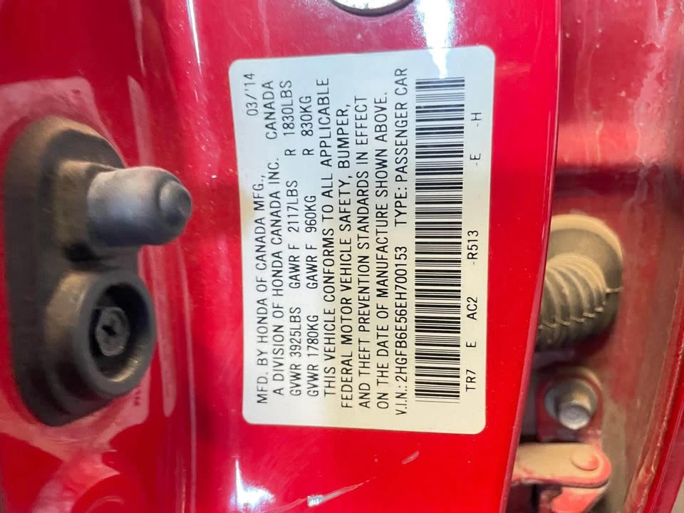 2014 Honda Civic Si 9th Gen - Image 11 of 11