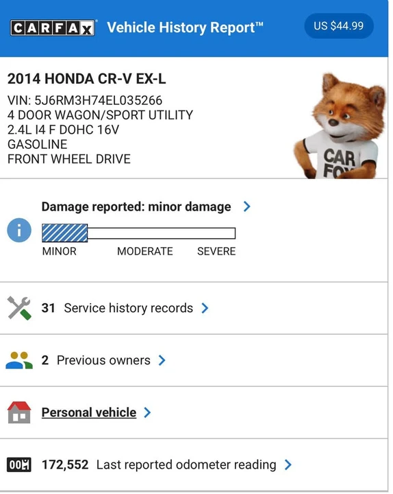 2014 Honda CR-V 4th Gen - Image 16 of 16