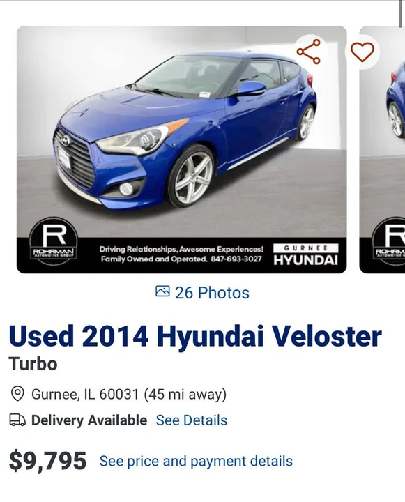2014 Hyundai Veloster - Image 4 of 5