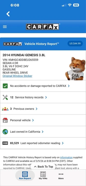 2014 Hyundai Genesis - Image 19 of 19