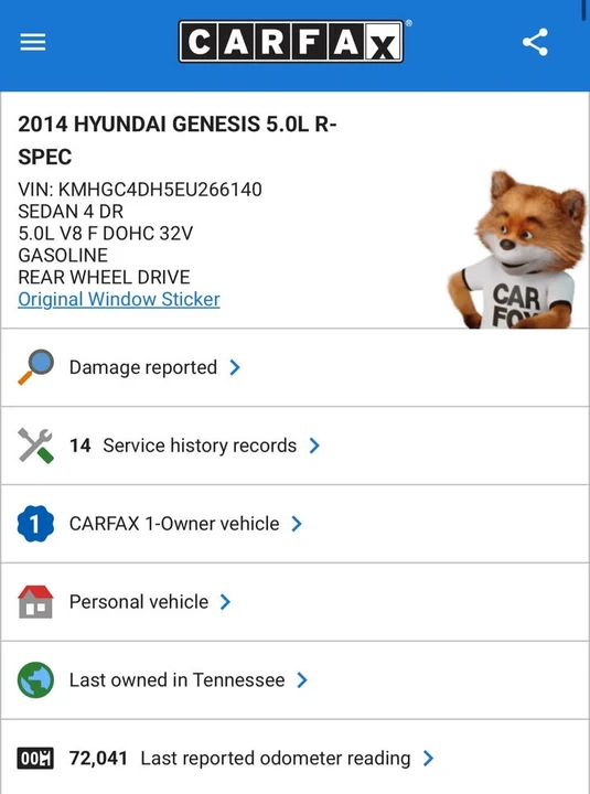 2014 Hyundai Genesis - Image 6 of 20