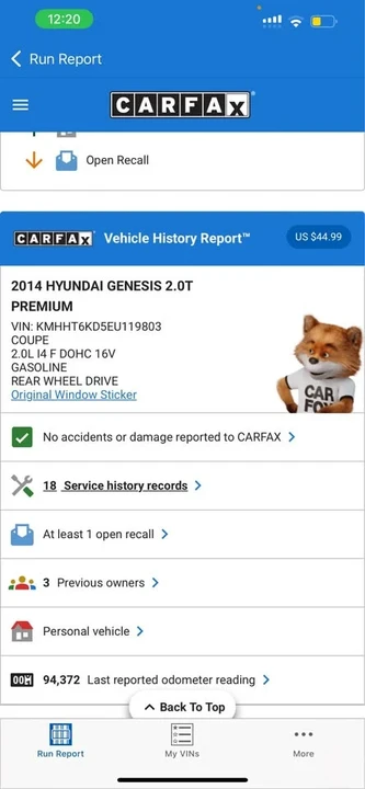2014 Hyundai Genesis Coupe - Image 17 of 18