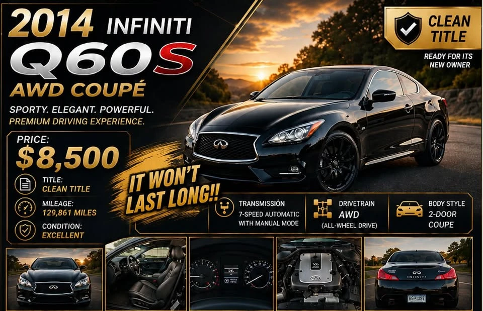 2014 Infiniti Q60 - Image 2 of 7