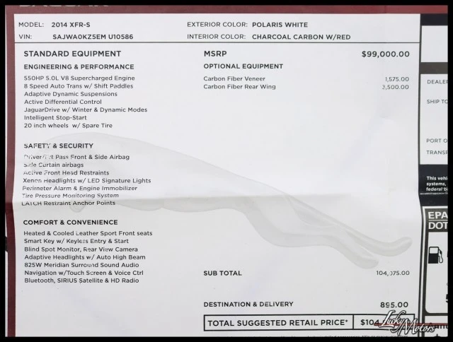 2014 Jaguar X250 XFR - Image 2 of 21