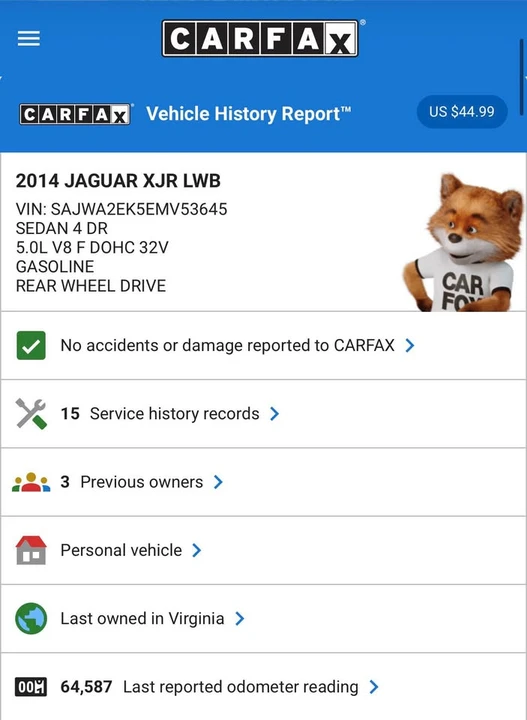 2014 Jaguar X351 XJR - Image 19 of 19