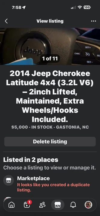 2014 Jeep KL Cherokee - Image 6 of 11