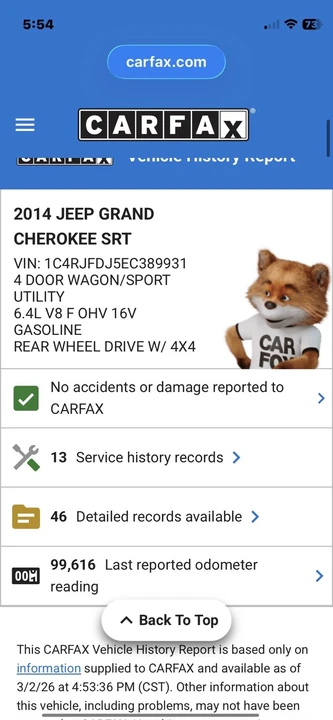 2014 Jeep WK2 Grand Cherokee - Image 10 of 13