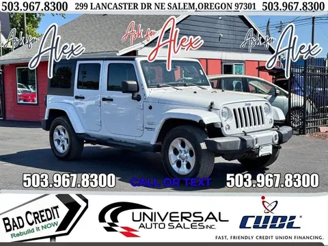 2014 Jeep Wrangler Unlimited Sahara 4dr SUV