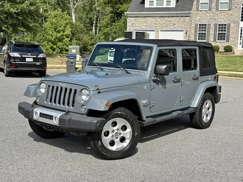 2014 Jeep Wrangler Unlimited Sahara Altitude Sport Utility 4D